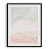 Waves Wall Painting For Living Room